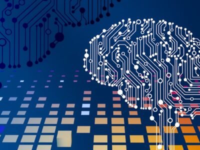 Circuit board patterned as a neural network